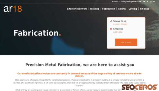 ar18metal.co.uk/fabrication desktop previzualizare