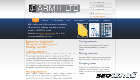 armh.co.uk desktop előnézeti kép