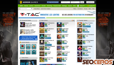 armorgames.com desktop náhľad obrázku