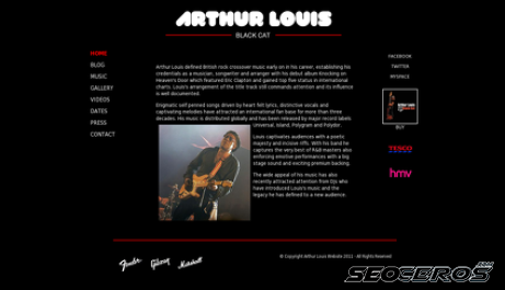 arthurlouis.co.uk desktop preview