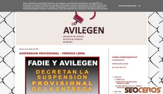 asociacion-avilegen.blogspot.com desktop preview