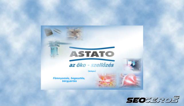 astato.hu desktop előnézeti kép