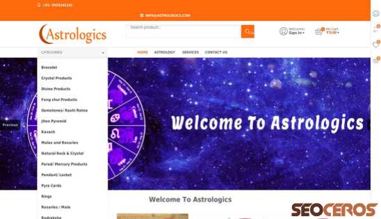 astrologics.in desktop प्रीव्यू 