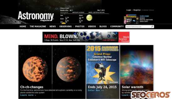 astronomy.com desktop Vista previa