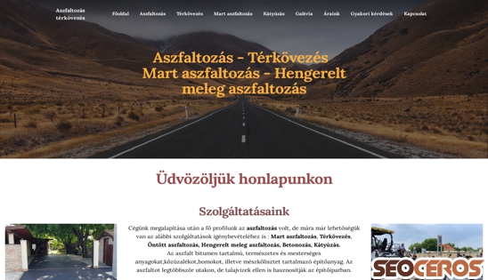 aszfaltozas-terkovezes.hu desktop obraz podglądowy