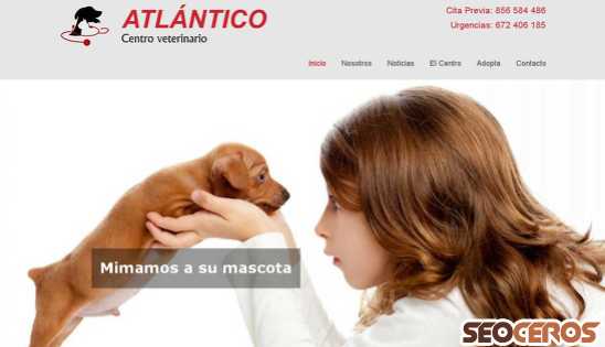 atlanticocentroveterinario.es desktop náhled obrázku