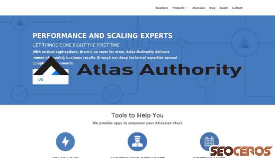 atlasauthority.com desktop previzualizare