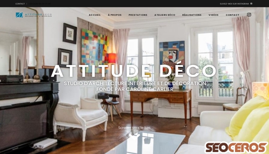 attitudedeco.fr desktop előnézeti kép