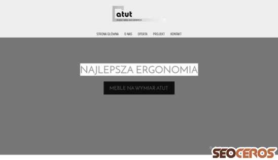 atut-kuchnie.pl desktop előnézeti kép