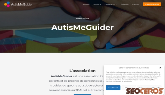 autismeguider.fr desktop anteprima