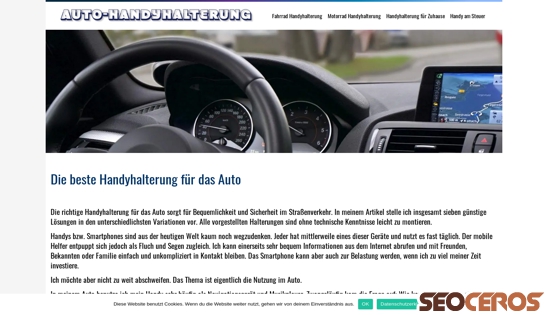 auto-handyhalterung.com desktop obraz podglądowy