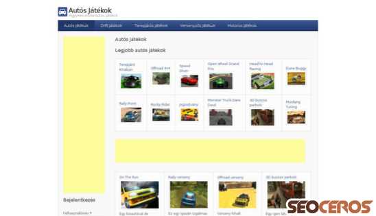 autos-jatekok.net desktop náhľad obrázku