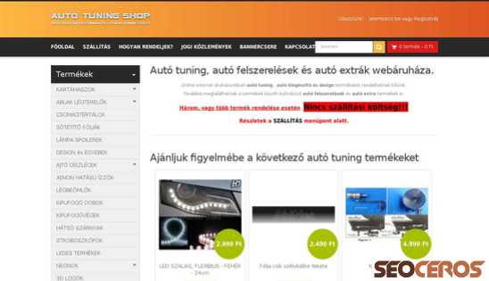 autotuningshop.hu desktop Vista previa