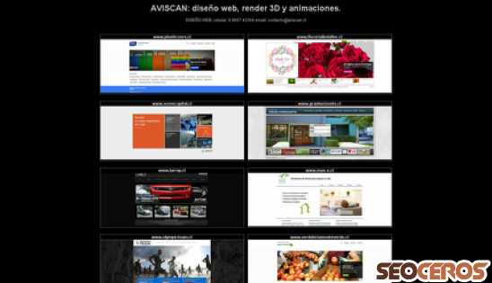 aviscan.cl desktop náhled obrázku