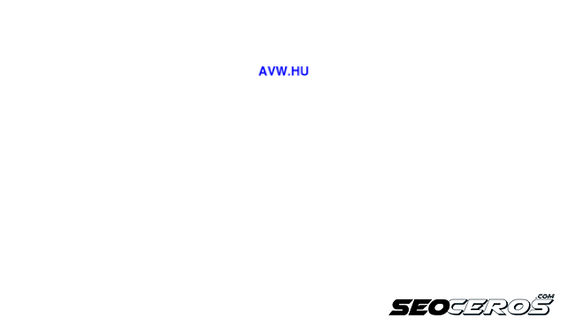 avw.hu desktop előnézeti kép