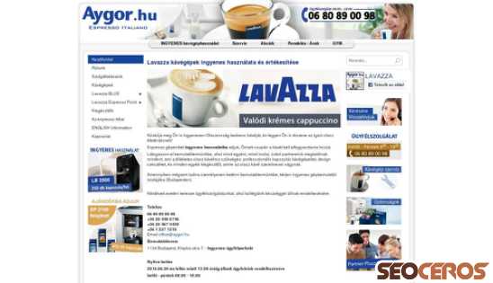 aygor.hu desktop előnézeti kép