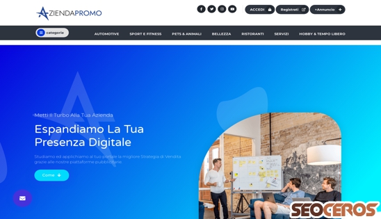 aziendapromo.it desktop előnézeti kép