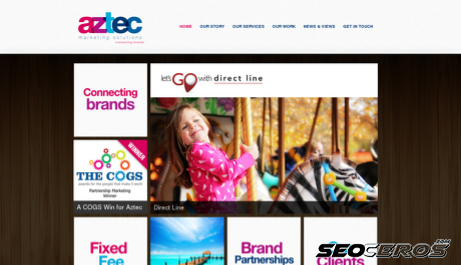 aztecmarketing.co.uk desktop náhľad obrázku