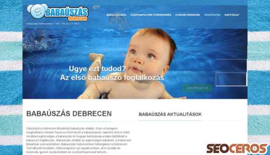 babauszas-debrecen.hu desktop előnézeti kép