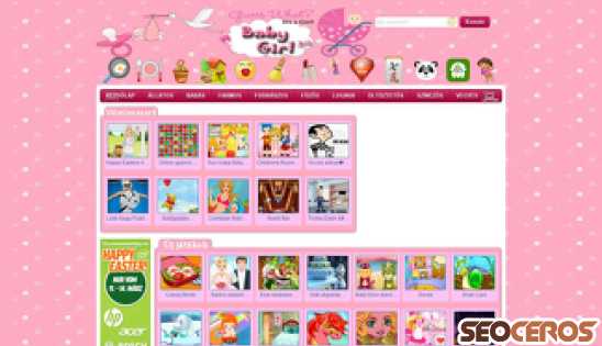 babygirl.hu desktop náhled obrázku