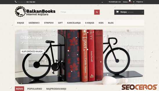 balkanbooks.rs desktop előnézeti kép