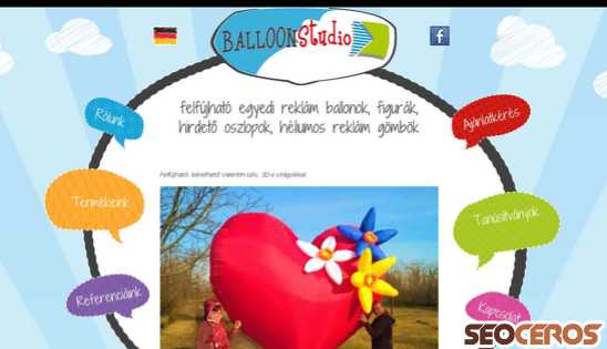 balloonstudio.de desktop náhľad obrázku