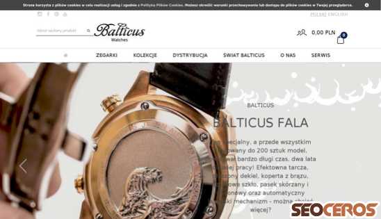balticus-watches.com desktop náhled obrázku