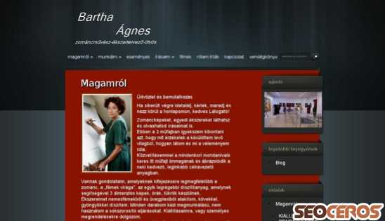 barthaagnes.eu desktop náhľad obrázku