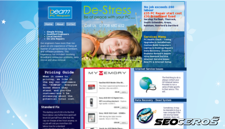 beamit.co.uk desktop előnézeti kép