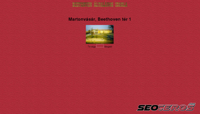 beethoveniskola.hu desktop vista previa
