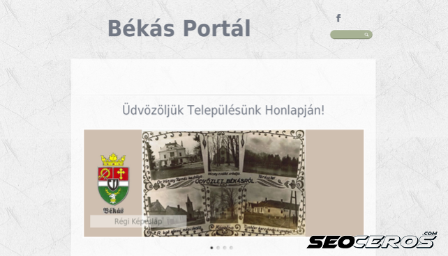 bekas.hu desktop előnézeti kép