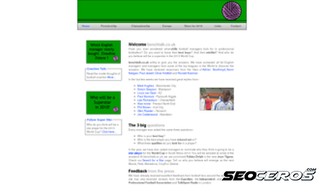 benchtalk.co.uk desktop Vista previa