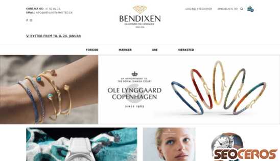 bendixen-thisted.dk desktop preview