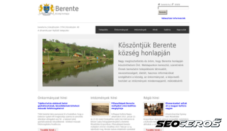 berente.hu desktop előnézeti kép