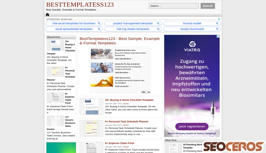 besttemplatess123.com desktop Vorschau