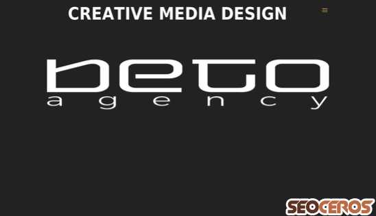 beto.agency desktop náhled obrázku