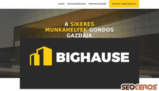 bighause.hu desktop előnézeti kép