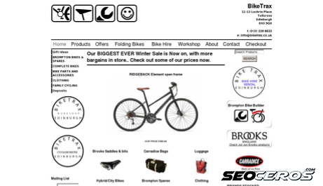 biketrax.co.uk desktop obraz podglądowy