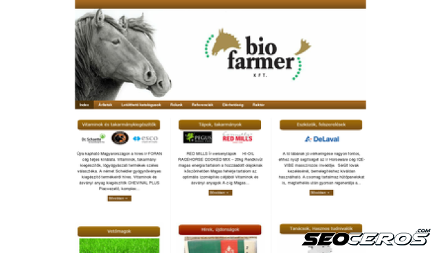 biofarmer.hu desktop náhľad obrázku