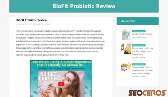 biofitprobioticreview.com desktop Vorschau