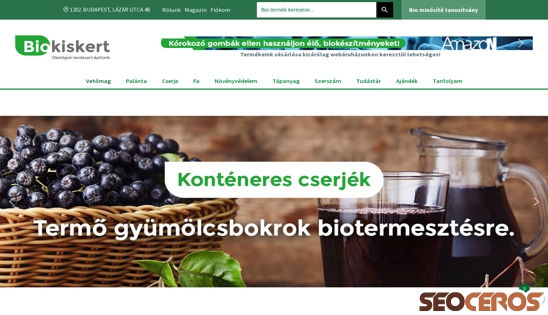 biokiskert.hu desktop náhled obrázku