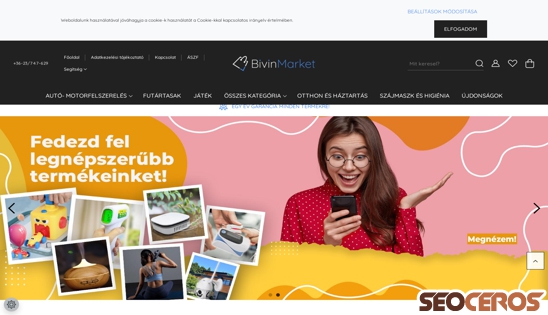 bivin.hu desktop előnézeti kép
