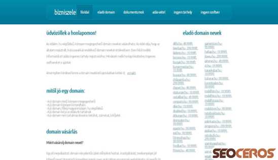 bizniszelek.hu desktop náhľad obrázku