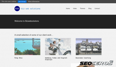 bizwebsolutions.co.uk desktop förhandsvisning