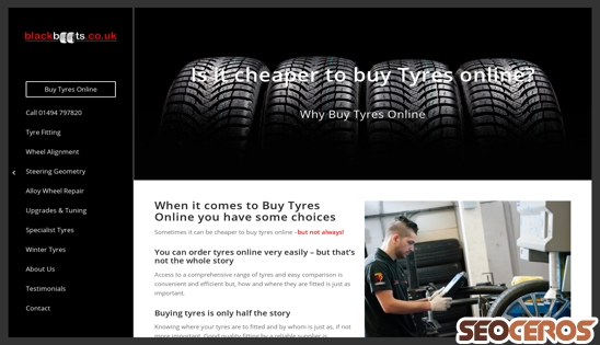 blackboots.co.uk/portfolio-item/buying-tyres-online desktop náhled obrázku