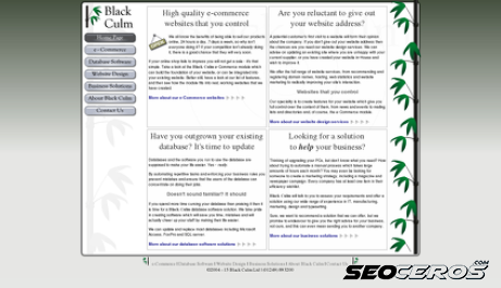 blackculm.co.uk desktop preview