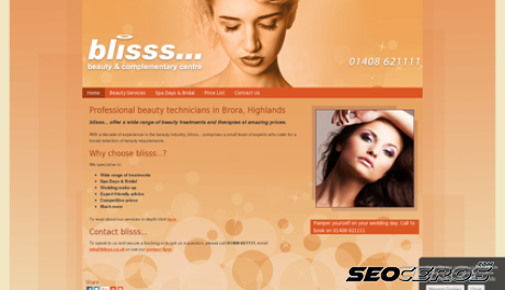 blisss.co.uk desktop náhľad obrázku