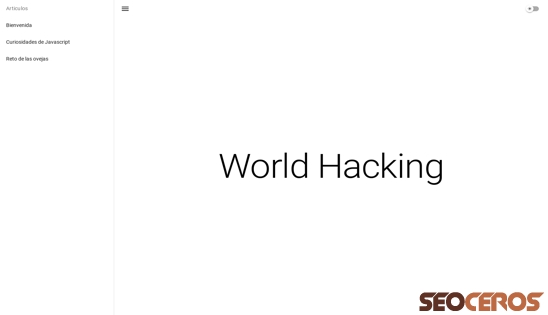 blog.worldhacking.org desktop vista previa