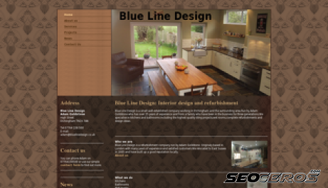 bluelinedesign.co.uk desktop preview