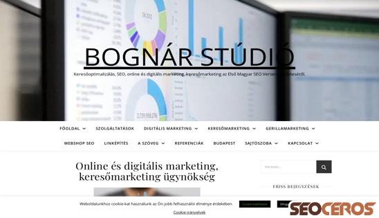 bognarstudio.hu desktop előnézeti kép